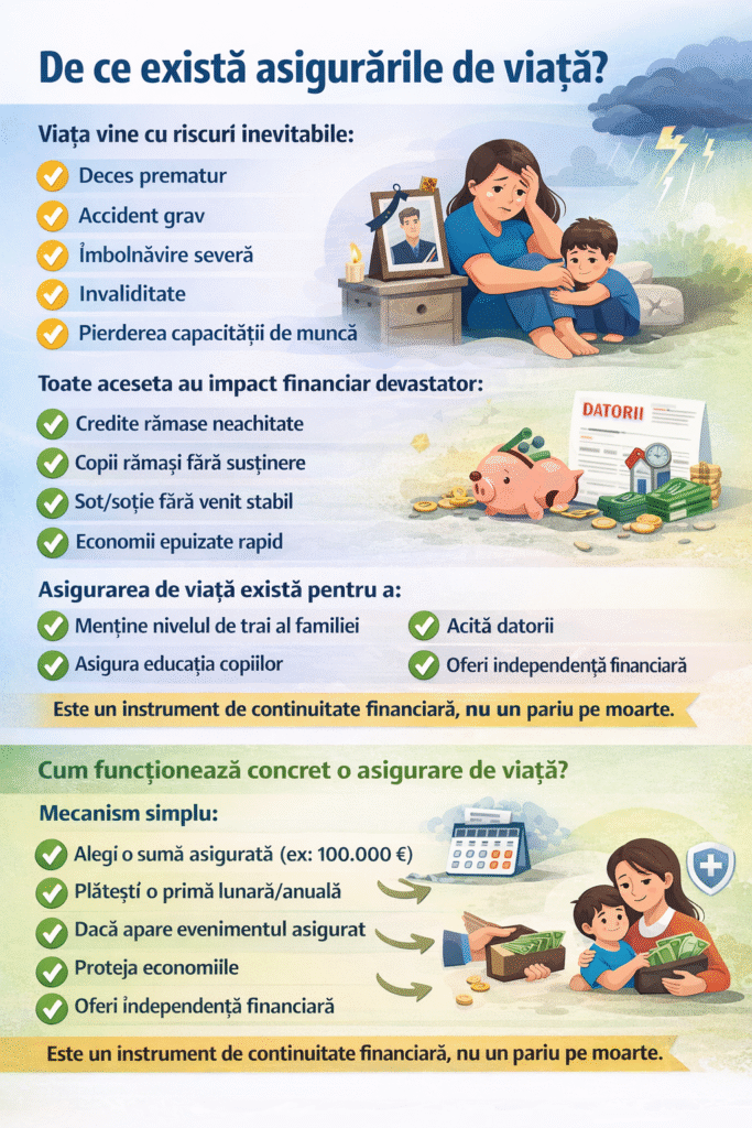 de ce exista asigurarile de viata