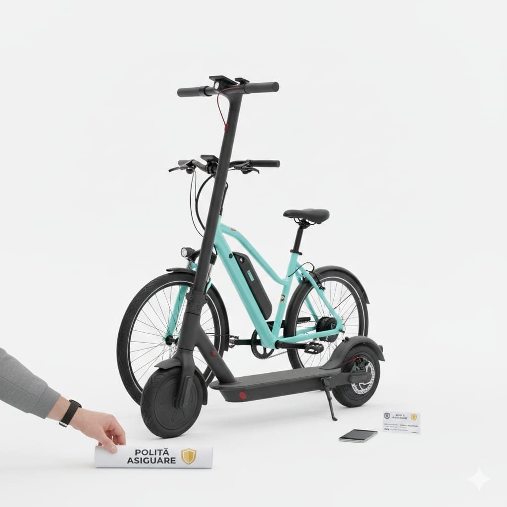 Asigurarea trotinetelor electrice în România – Ghid complet RCA și facultativ